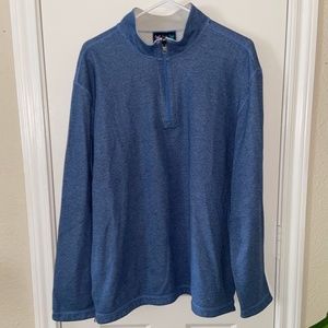 Charleston Threads Mens 3/4 Zip Sweater